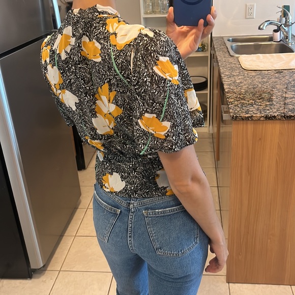 Astr lined chiffon blouse - Picture 2 of 2